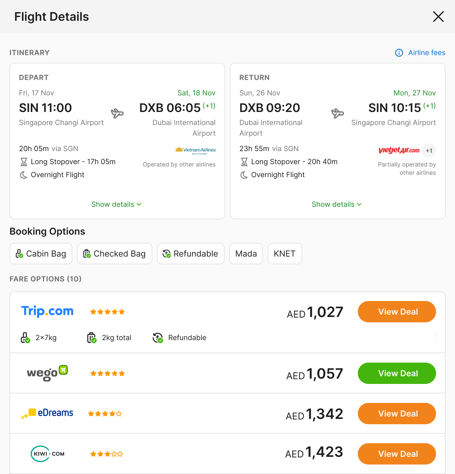 Web Partner Rating
